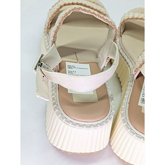 Dolce Vita Daiya Women's Ivory Platform Sandals Size 9 (MSRP $130) - Picture 6 of 9